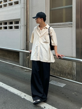 「adidas（アディダス）のサンバ LT / SAMBA LT / アディダスオリジナルス adidas Originals（スニーカー）」を使った、ひびさん（メンズ・168cm）の夏コーディネート