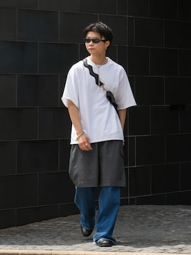 「order（オーダー）のアイテム」を使った、ひびさん（メンズ・168cm）の夏コーディネート