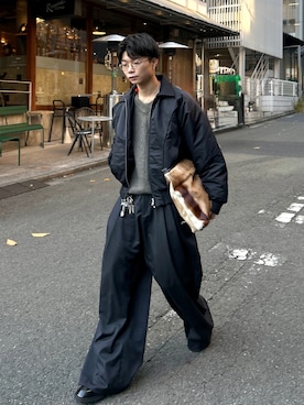 ひびさん（メンズ・168cm）の秋コーディネート