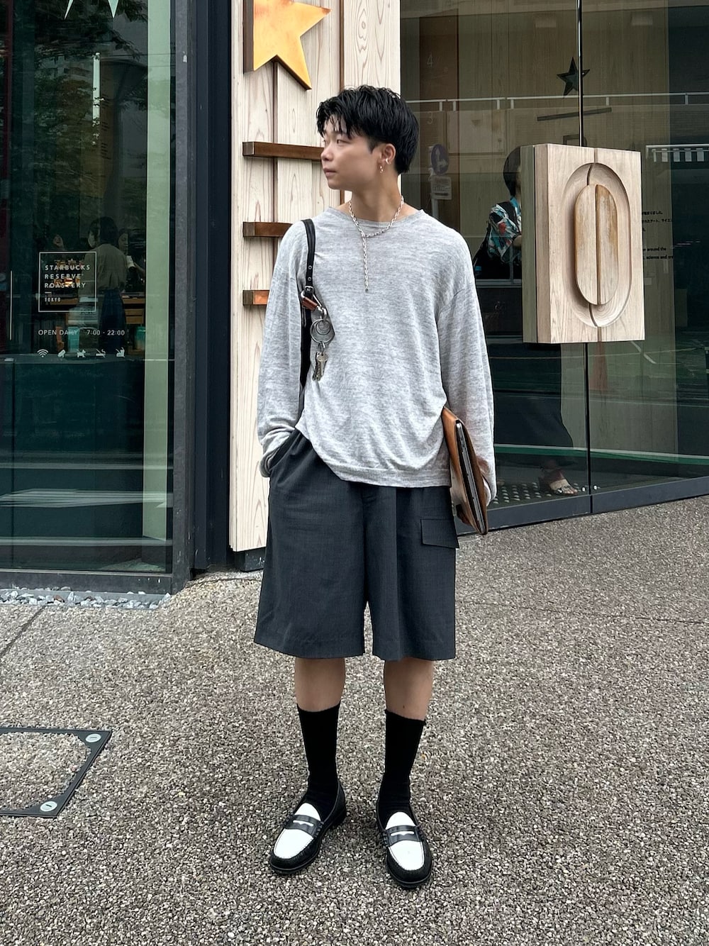 ひび｜G.H.BASSのローファーを使った夏コーディネート - WEAR