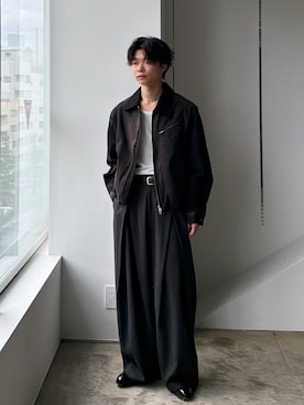 「スエード」｜ひびさん（メンズ・168cm）の夏コーディネート