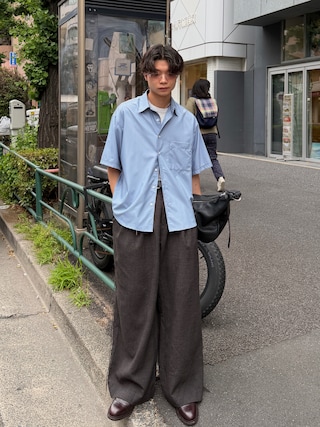 「Berwick1707（バーウィック）のBerwick バーウィック ブーツ 632  ムーンライト ソール（ブーツ）」を使った、ひびさん（メンズ・168cm）の夏コーディネート