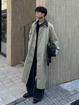 「A.D.S.R.（エーディーエスアール）のアイテム」を使った、ひびさん（メンズ・168cm）の冬コーディネート