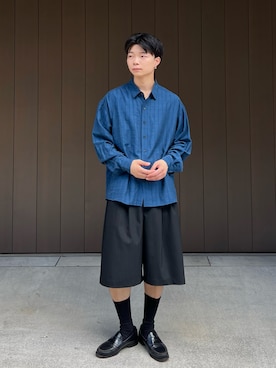 「アイテム（シューズ）」を使った、ひびさん（メンズ・168cm・20代）の夏コーディネート