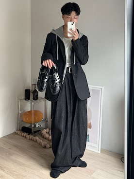 ひびさん（メンズ・168cm）の秋コーディネート