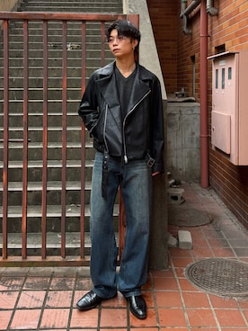 ひびさん(メンズ・168cm)の秋コーディネート