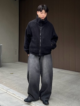 「アイテム（ブルゾン）」を使った、ひびさん（メンズ・168cm）の秋コーディネート