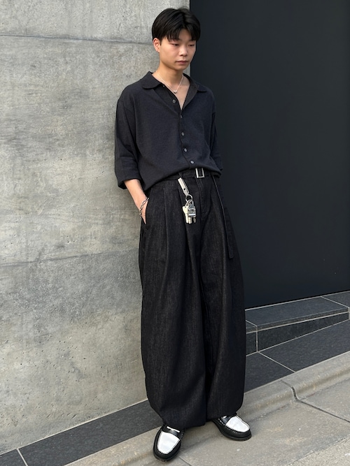 ワン極美品　G.H.BASSバイカラーローファー　ブラック×ホワイト　38 ワン様専用極美品 G.H.BASSバイカラーローファー ブラック