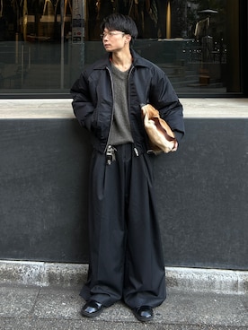 ひびさん（メンズ・168cm）の冬コーディネート