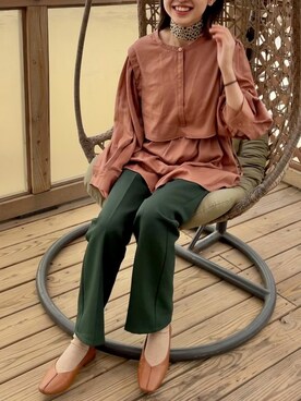 Moeriさん（レディース・163cm）の冬コーディネート