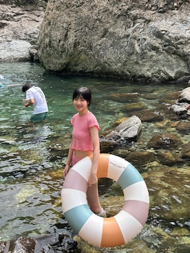 「アイテム（水着）」を使った、Moeriさん（レディース・165cm）の秋コーディネート