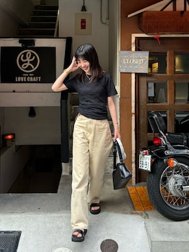 「MAISON SPECIAL（メゾンスペシャル）のアイテム」を使った、Moeriさん（骨格ウェーブ・レディース・163cm）の夏コーディネート