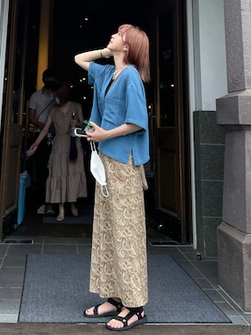 Moeriさん（レディース・163cm）の夏コーディネート