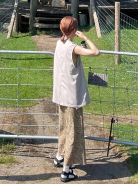 Moeriさん（レディース・163cm）の夏コーディネート