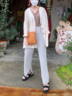 Moeriさん（レディース・163cm）の夏コーディネート