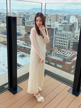 「Bab（バブ）のアイテム」を使った、nanaさん（レディース・161cm）の夏コーディネート