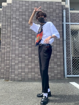 「COOLなこのコが仲間入り」｜「アイテム（財布/小物）」を使った、りゅーき   さん（メンズ・168cm）の夏コーディネート