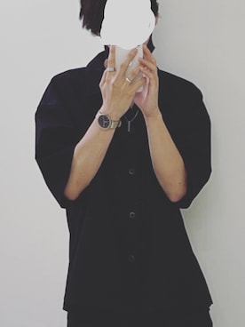 「GLOBAL WORK（グローバルワーク）のアイテム（腕時計）」を使った、ronkon@0626さん（メンズ・177cm）の夏コーディネート