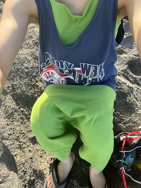 「BEAMS（ビームス）のアイテム（ワンピース/ドレス）」を使った、mimiさん（レディース・154cm）の夏コーディネート