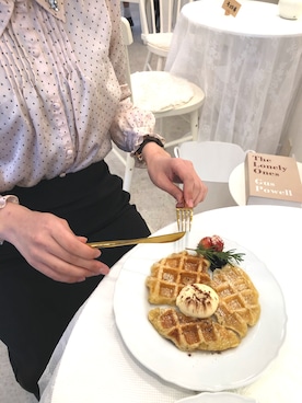 「WILLSELECTION（ウィルセレクション）のアイテム（トップス）」を使った、nanaseさん（レディース・161cm）の冬コーディネート