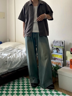 kojiさん（メンズ・174cm）の夏コーディネート