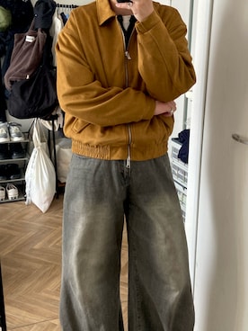 「Alfred Alex（アルフレッドアレックス）のアイテム」を使った、kojiさん（メンズ・174cm）の秋コーディネート