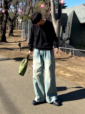 「Parts Lab.（パーツラボ）のアイテム」を使った、kojiさん（メンズ・174cm）の春コーディネート