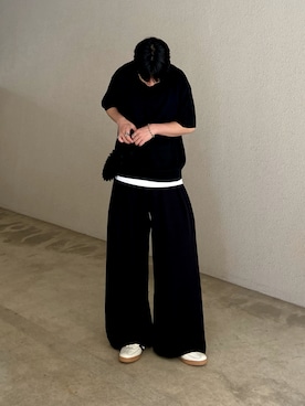 「Adoon plain（アドーンプレーン）のアイテム（パンツ）」を使った、kojiさん（メンズ・174cm）の春コーディネート