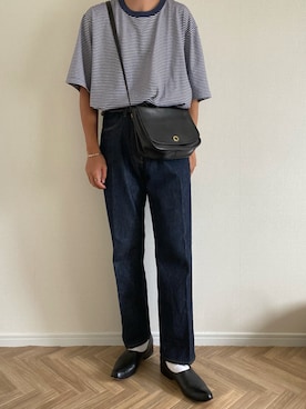 「CHAMULA（チャムラ）のアイテム」を使った、kojiさん（メンズ・173cm）の夏コーディネート