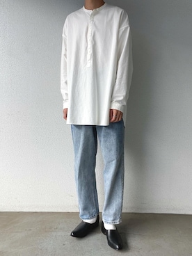 「CHAMULA（チャムラ）のアイテム（シューズ）」を使った、kojiさん（メンズ・173cm）の秋コーディネート