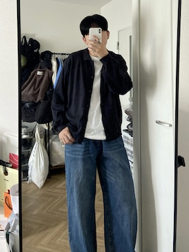 「LUENNA（ルエナ）のアイテム（パンツ）」を使った、kojiさん（メンズ・174cm）の秋コーディネート