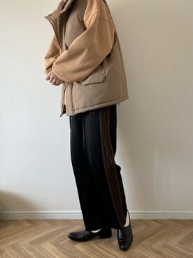 「CHAMULA（チャムラ）のアイテム」を使った、kojiさん（メンズ・173cm）の冬コーディネート