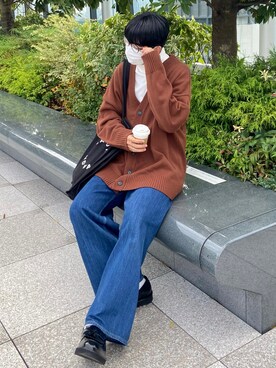 「LABOUR AND WAIT（レイバーアンドウェイト）のアイテム」を使った、kojiさん（メンズ・173cm）の秋コーディネート