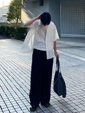 「Parts Lab.（パーツラボ）のアイテム」を使った、kojiさん（メンズ・174cm）の夏コーディネート