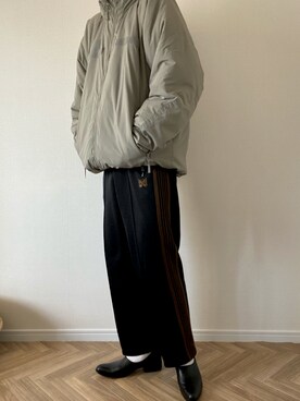 「CHAMULA（チャムラ）のアイテム」を使った、kojiさん（メンズ・173cm）の冬コーディネート