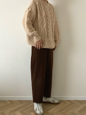 「PIVOTDOOR（ピボットドア）のアイテム」を使った、kojiさん（メンズ・173cm）の冬コーディネート