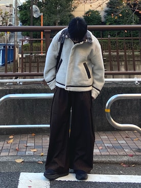 3TUCK WIDE BALLOON TROUSERS / 3タックワイドバルーントラウザーを