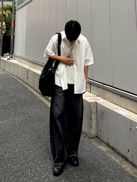 「LUENNA（ルエナ）のアイテム」を使った、kojiさん（メンズ・174cm）の春コーディネート