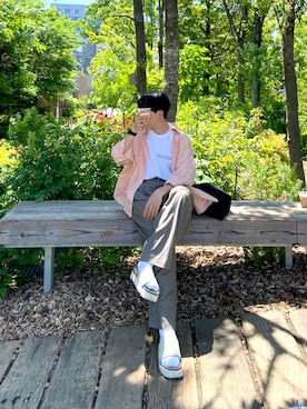 「RYO TAKASHIMA（リョウタカシマ）のアイテム」を使った、kojiさん（メンズ・173cm）の春コーディネート