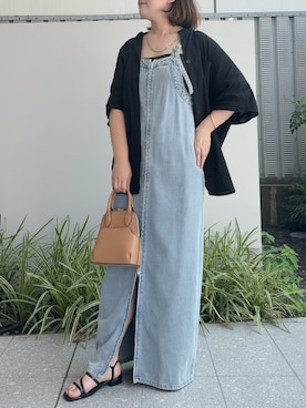 「Futier land（フューティアランド）のアイテム」を使った、K.Hさん（骨格ストレート・レディース・157cm）の夏コーディネート