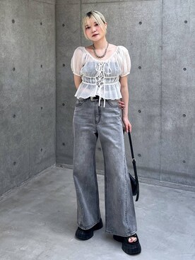 macさん（レディース・161cm）の夏コーディネート