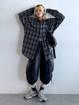 「PBLIM（ページボーイリム）のアイテム（バッグ）」を使った、macさん（レディース・161cm）の夏コーディネート