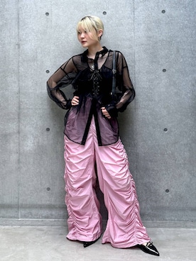 「女子会」｜macさん（レディース・161cm）の春コーディネート