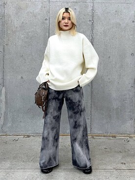 macさん（レディース・161cm）の冬コーディネート