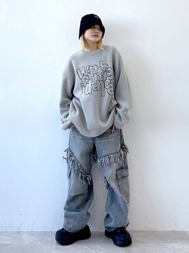 macさん（レディース・161cm）の冬コーディネート