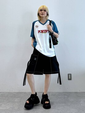 macさん（レディース・161cm）の夏コーディネート