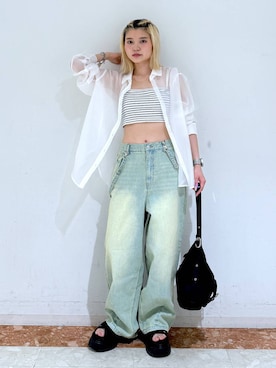 macさん（レディース・161cm）の夏コーディネート