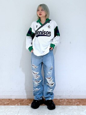 macさん（レディース・161cm）の春コーディネート