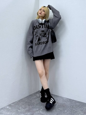 「PBLIM（ページボーイリム）のアイテム（バッグ）」を使った、macさん（レディース・161cm）の夏コーディネート