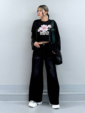 「PBLIM（ページボーイリム）のアイテム（バッグ）」を使った、macさん（レディース・162cm）の秋コーディネート